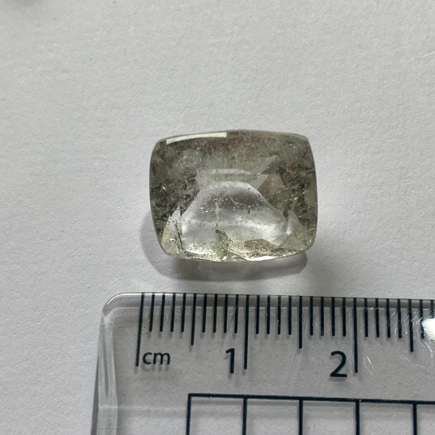 GOSHENITE BERYL NATURAL GEMSTONE - PADRE PARAISO, MINAS GERAIS, BRAZIL 12.90Ct MFG5086