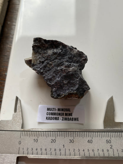 INTERESTING SPECIMEN FROM THE OLD COMMONER GOLD  MINE, ZIMBABWE 48g  MF5049