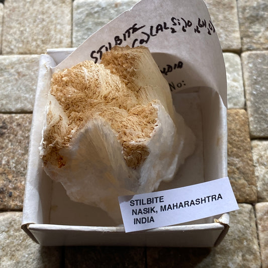STILBITE - NASIK, MAHARASHTRA, INDIA : 60g MF4477
