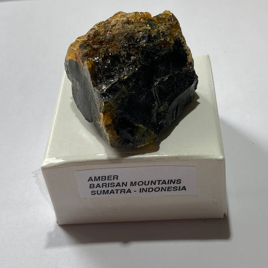 NATURAL AMBER - LAMPUNG PROVINCE, SUMATRA, INDONESIA 15g MF4478