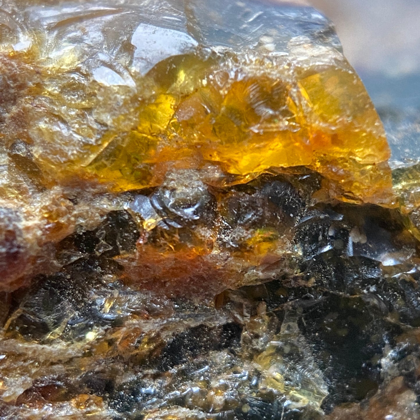 NATURAL AMBER - LAMPUNG PROVINCE, SUMATRA, INDONESIA 15g MF4478