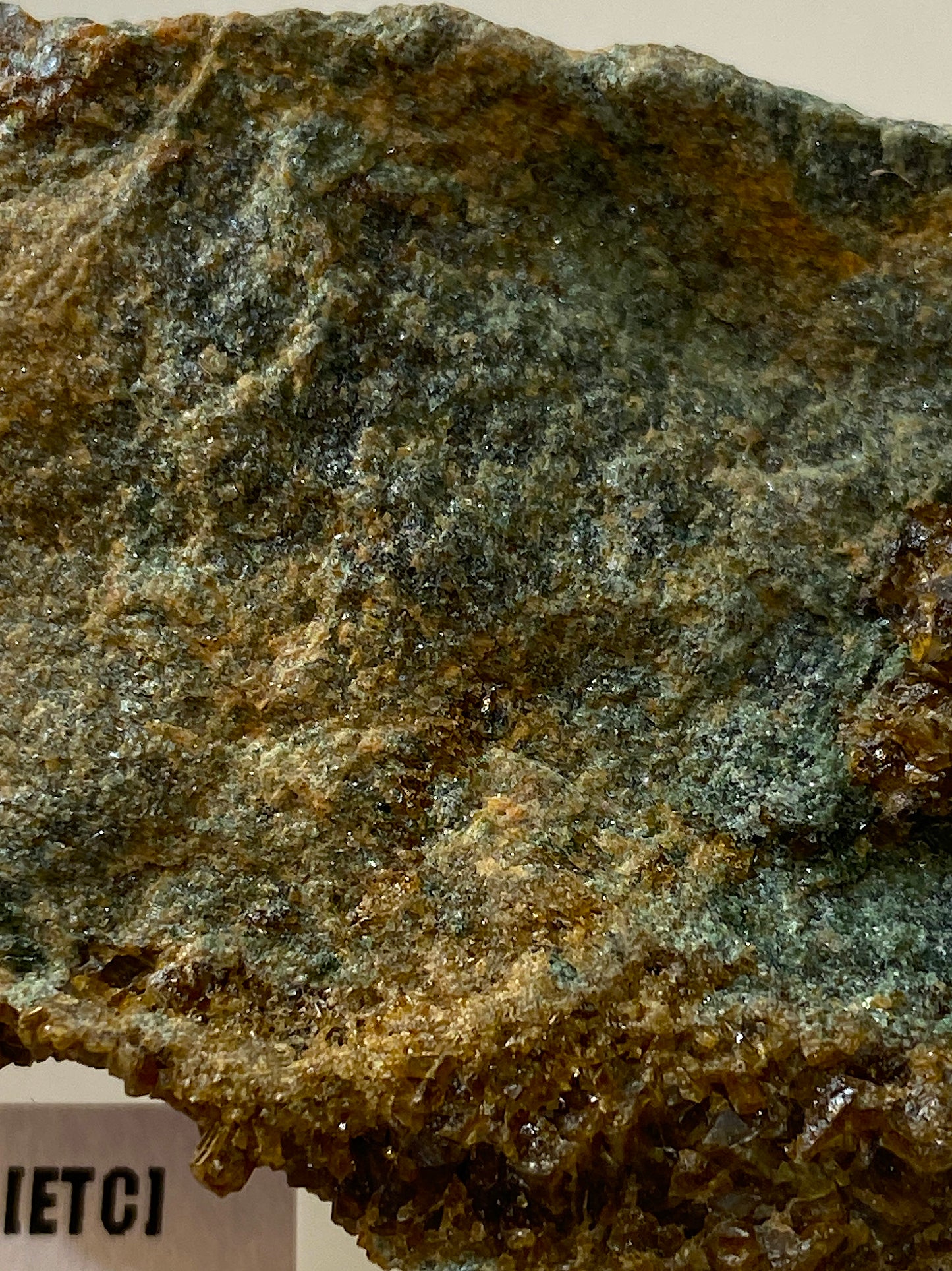 VESUVIANITE [ETC] : BELLECOMBE, AOSTA VALLEY, ITALY. 51g MF5052