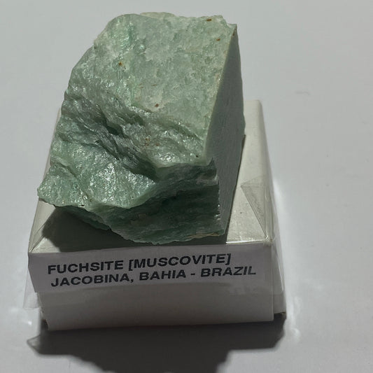 FUCHSITE [CHROME MUSCOVITE MICA] - JACOBINA, BAHIA, BRAZIL. 39g MF4480