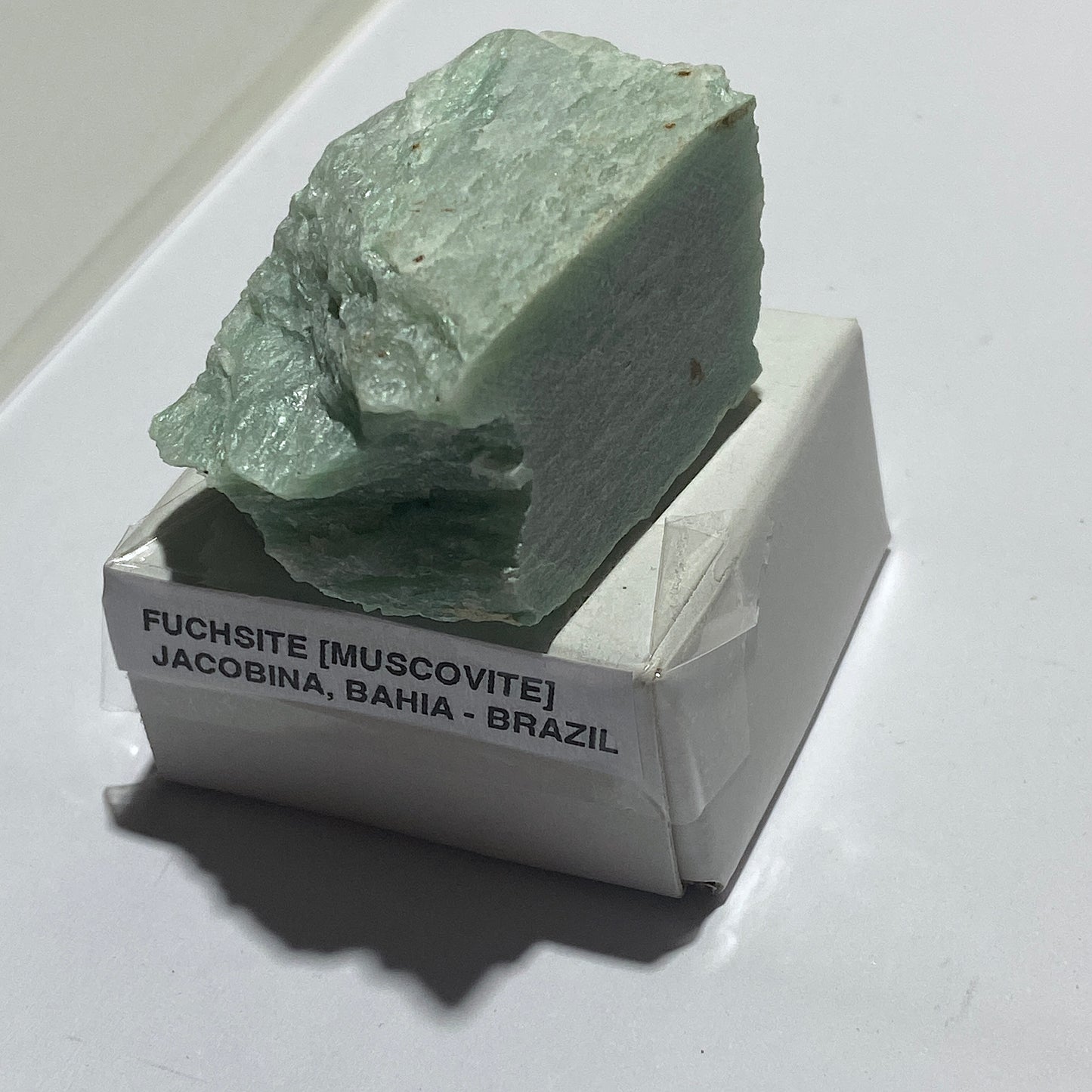 FUCHSITE [CHROME MUSCOVITE MICA] - JACOBINA, BAHIA, BRAZIL. 39g MF4480