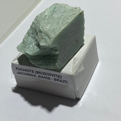 FUCHSITE [CHROME MUSCOVITE MICA] - JACOBINA, BAHIA, BRAZIL. 39g MF4480