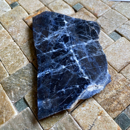 SODALITE SLICE, HIASSU FARM, BAHIA, BRAZIL 80g MF1834