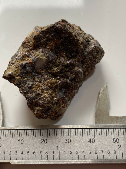 PHARMACOSIDERITE [ETC] : PENDARVES MINE, KILLIVOSE, CAMBORNE, CORNWALL  42g MF5059