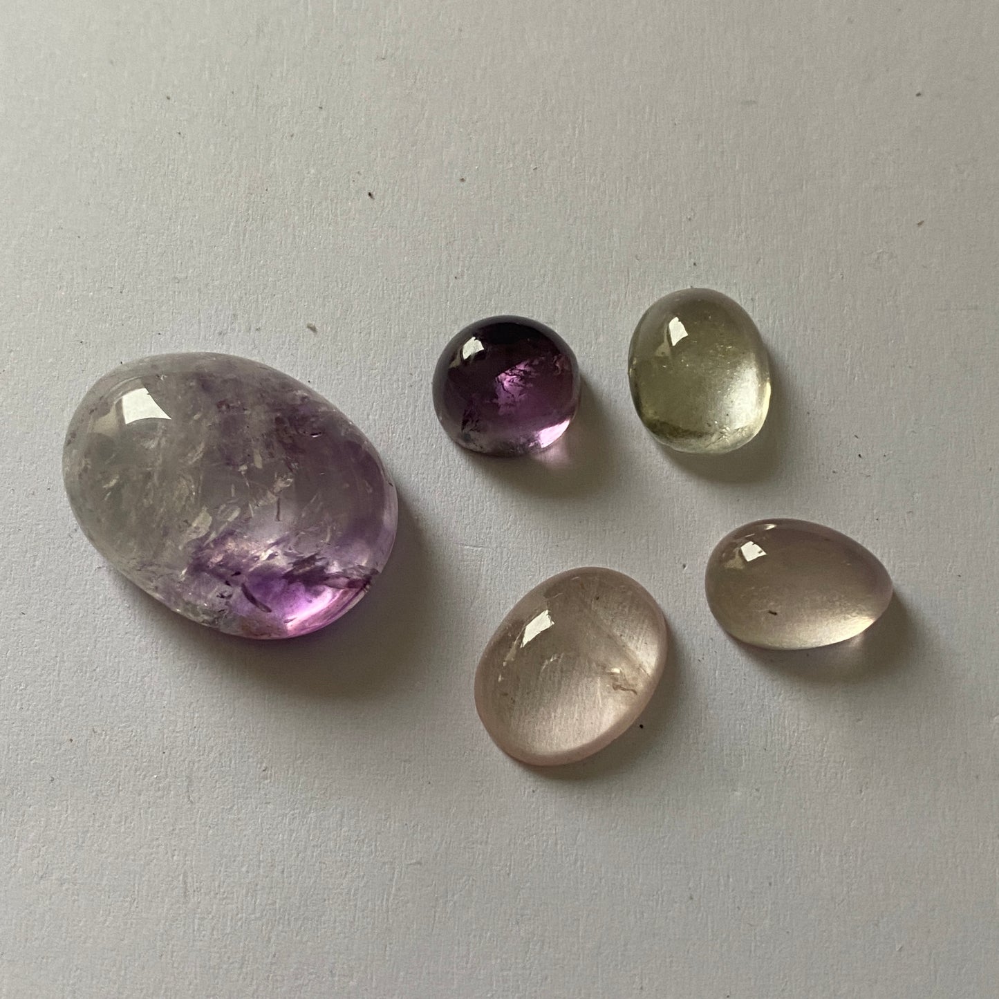 QUARTZ GEMSTONE SELECTION - ITINGA,  MINAS GERAIS, BRAZIL TOTAL 40.10Ct MFG5423