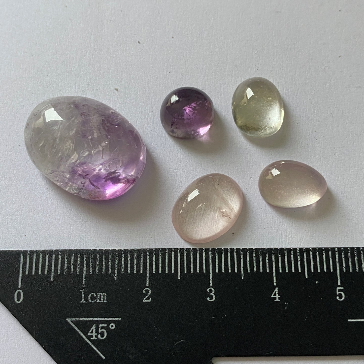 QUARTZ GEMSTONE SELECTION - ITINGA,  MINAS GERAIS, BRAZIL TOTAL 40.10Ct MFG5423