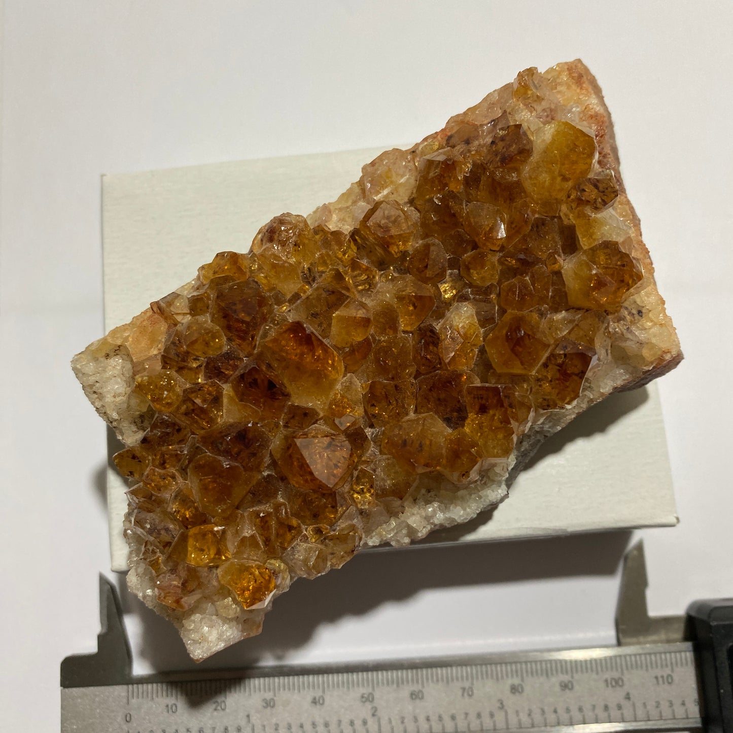 CITRINE QUARTZ CRYSTAL ASSEMBLAGE - CHARCOS, MEXICO  299g MF4139