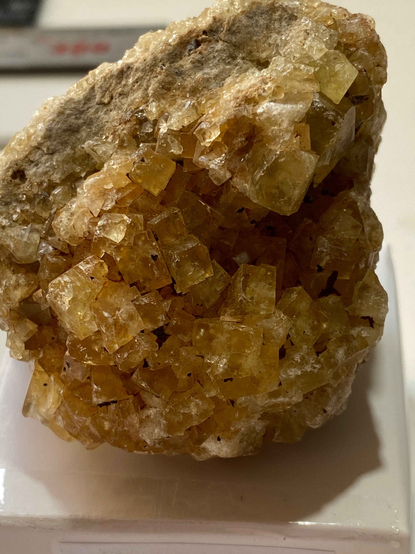 FLUORITE : RAMPGILL MINE, NENTHEAD, EDEN, CUMBRIA, ENGLAND. 134g MF5062