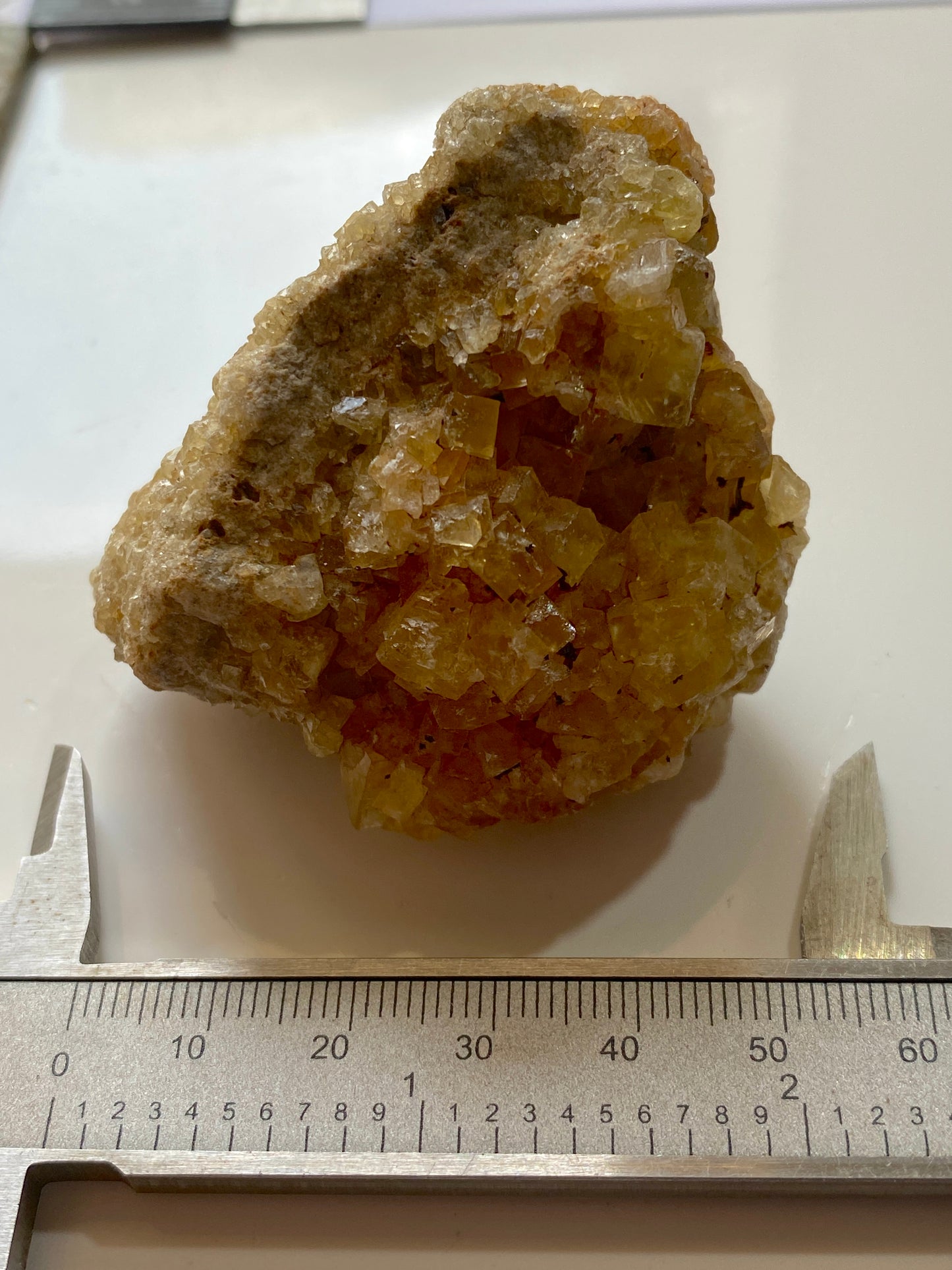 FLUORITE : RAMPGILL MINE, NENTHEAD, EDEN, CUMBRIA, ENGLAND. 134g MF5062