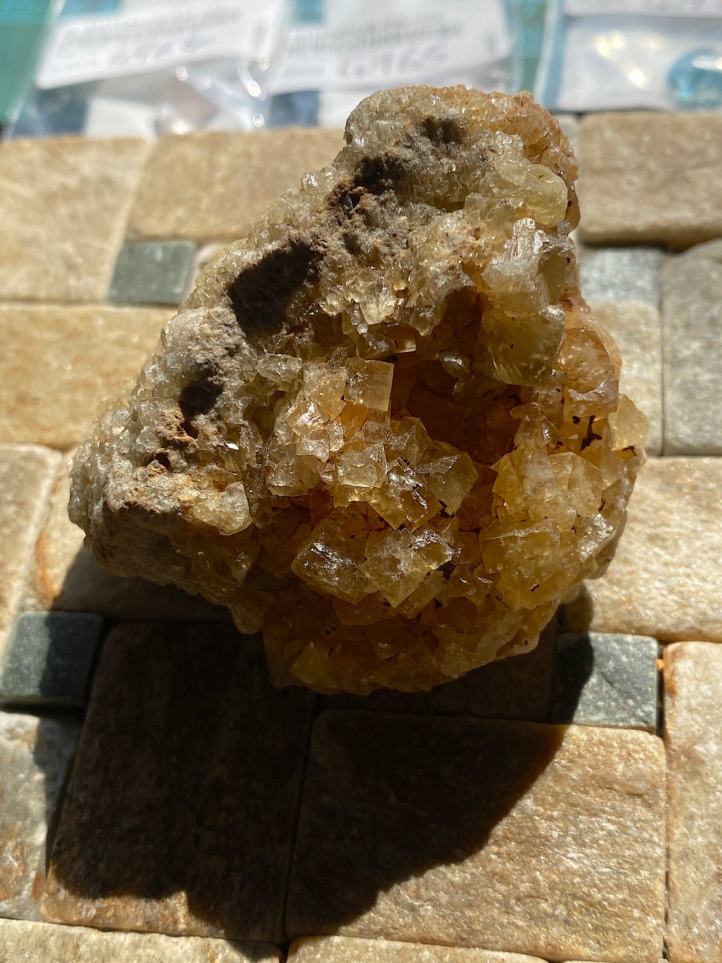 FLUORITE : RAMPGILL MINE, NENTHEAD, EDEN, CUMBRIA, ENGLAND. 134g MF5062