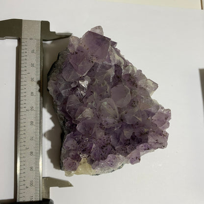 AMETHYST QUARTZ WITH GOETHITE - AMETISTA DO SUL, RIO GRANDE DO SUL. BRAZIL 325g  MF4140