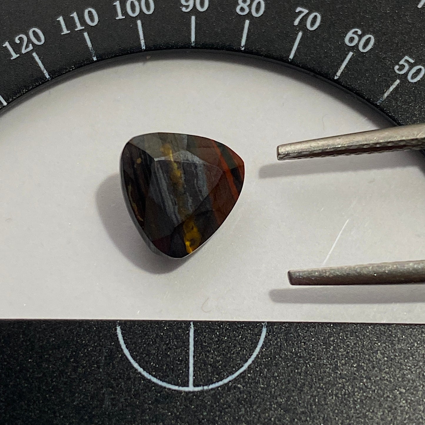 TIGERS EYE GEMSTONE - NORTHERN CAPE, SOUTH AFRICA. 3.11Ct mfg5306