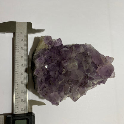 AMETHYST QUARTZ WITH GOETHITE - AMETISTA DO SUL, RIO GRANDE DO SUL. BRAZIL 325g  MF4140