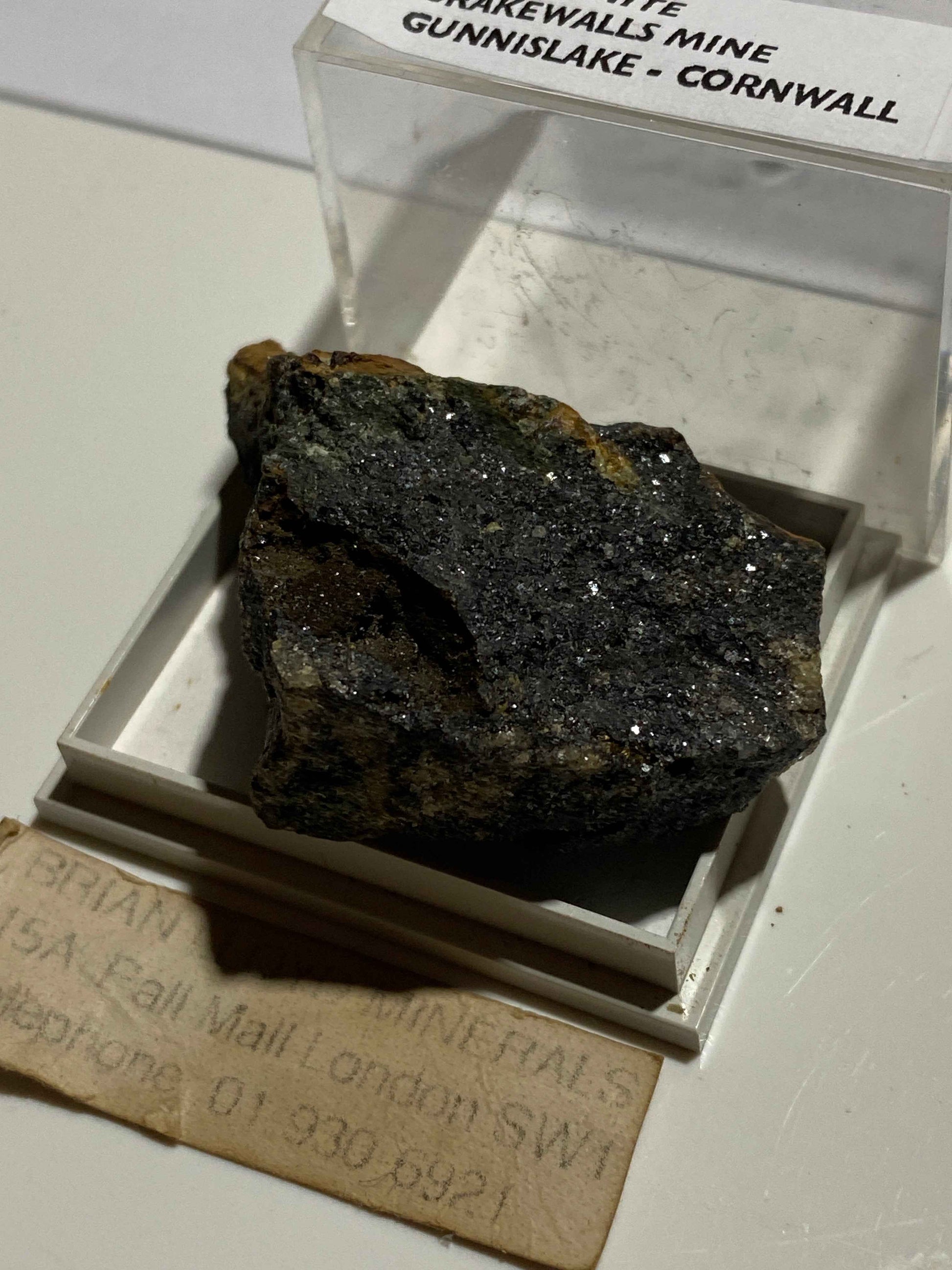 CHILDRENITE : DRAKEWALLS MINE,  GUNNISLAKE, CORNWALL 22g  MF5064