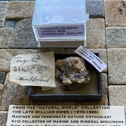 CARROCK FELL MINE CUMBRIA ÉCHANTILLON MINÉRAL INTÉRESSANT 27g MF6389