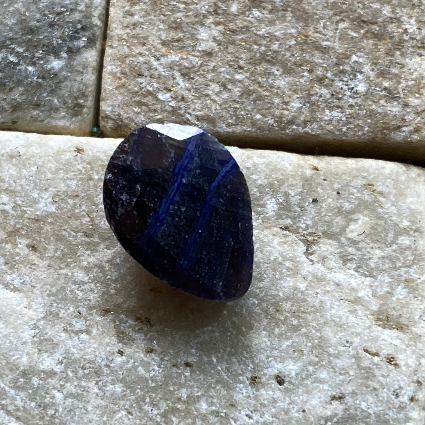 SAPPHIRE CORUNDUM NATURAL GEMSTONE - KASHMI, INDIA  6.20Ct  MFG5096