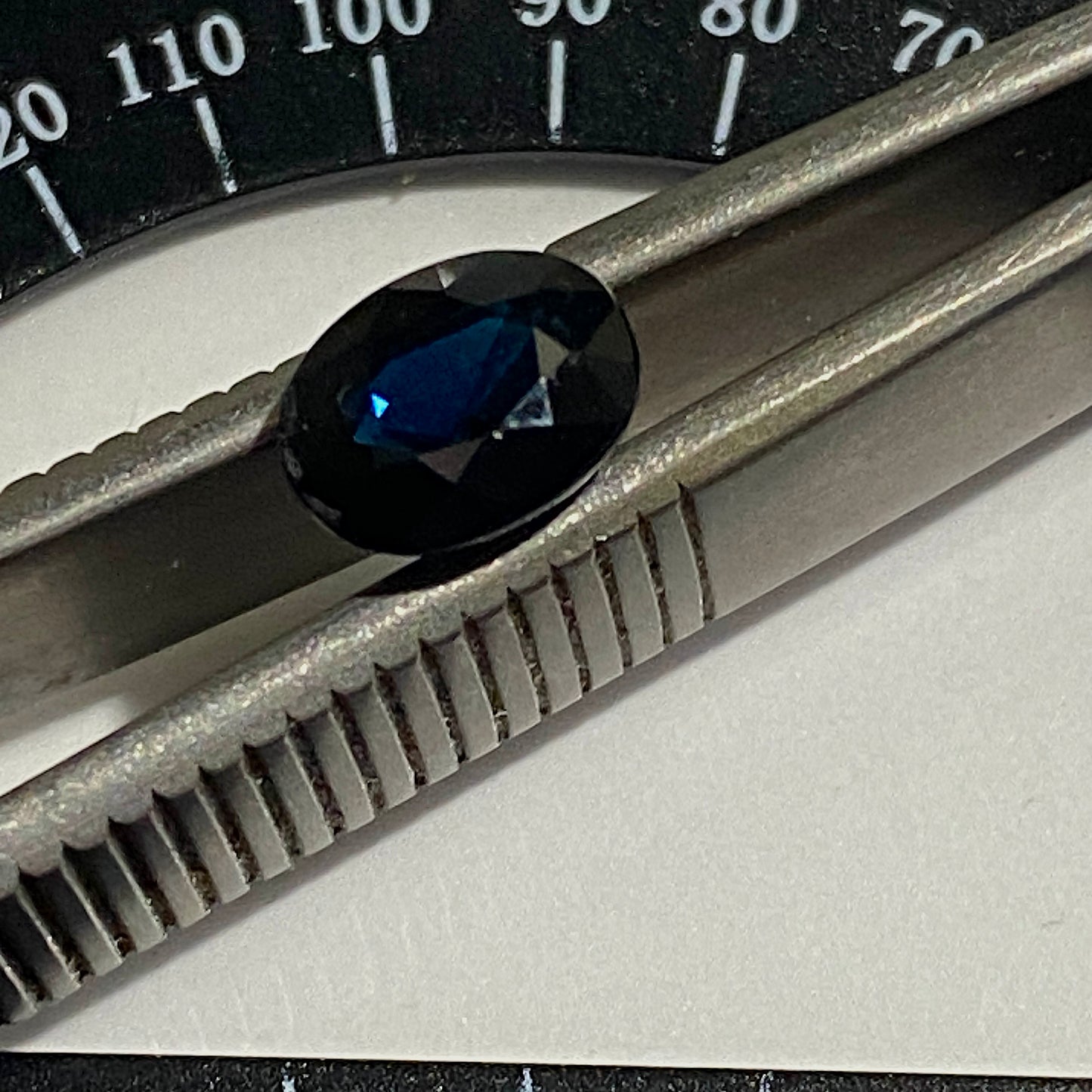 INDICOLITE TOURMALINE GEMSTONE - ITINGA, MINAS GERAIS, BRAZIL 1.25Ct. MFG5388