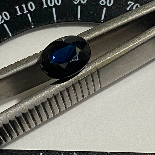 INDICOLITE TOURMALINE GEMSTONE - ITINGA, MINAS GERAIS, BRAZIL 1.25Ct. MFG5388