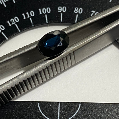 INDICOLITE TOURMALINE GEMSTONE - ITINGA, MINAS GERAIS, BRAZIL 1.25Ct. MFG5388