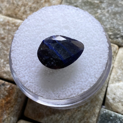 SAPPHIRE CORUNDUM NATURAL GEMSTONE - KASHMI, INDIA  6.20Ct  MFG5096