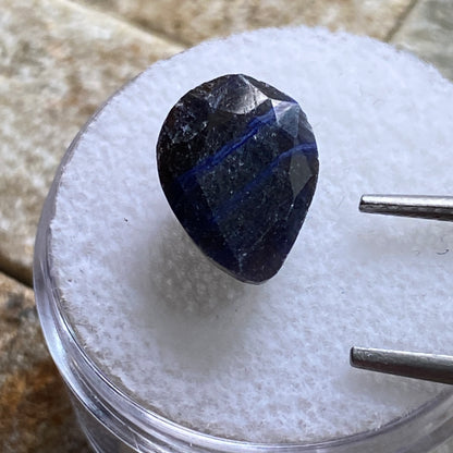 SAPPHIRE CORUNDUM NATURAL GEMSTONE - KASHMI, INDIA  6.20Ct  MFG5096