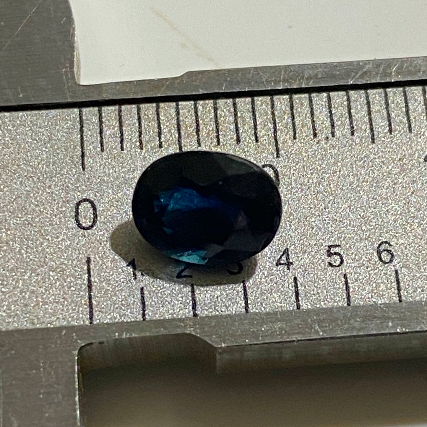 INDICOLITE TOURMALINE GEMSTONE - ITINGA, MINAS GERAIS, BRAZIL 1.25Ct. MFG5388