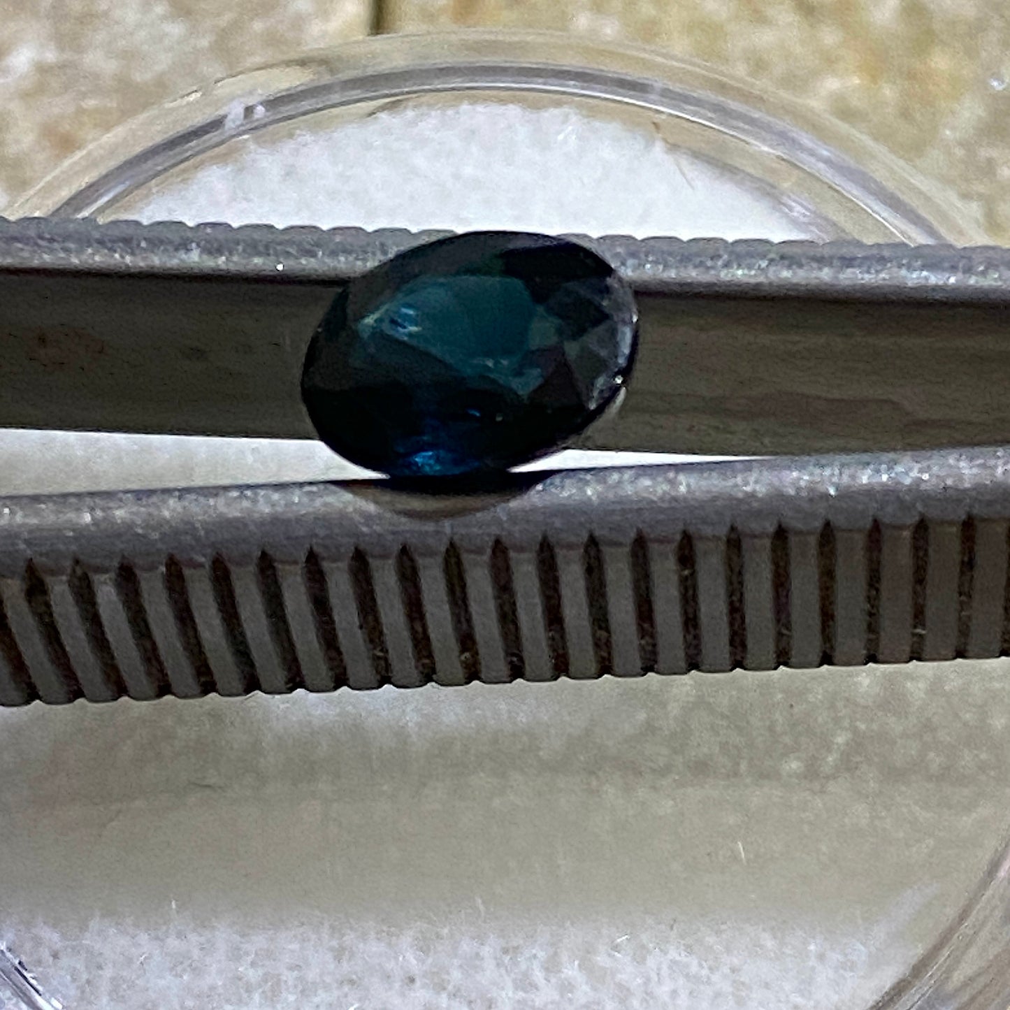 INDICOLITE TOURMALINE GEMSTONE - ITINGA, MINAS GERAIS, BRAZIL 1.25Ct. MFG5388