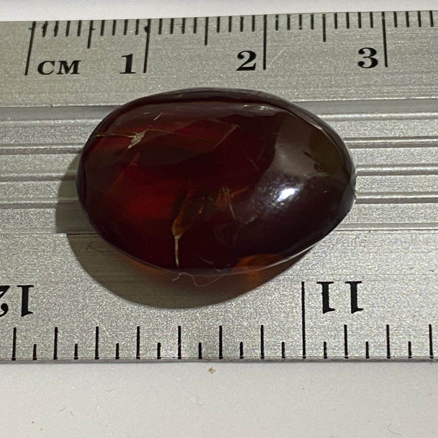 AMBER NATURAL GEMSTONE - LAMPUNG PROVINCE, SUMATRA, INDONESIA 8.60Ct. MFG5129