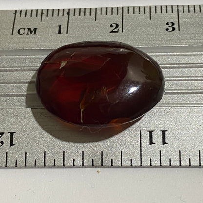 AMBER NATURAL GEMSTONE - LAMPUNG PROVINCE, SUMATRA, INDONESIA 8.60Ct. MFG5129