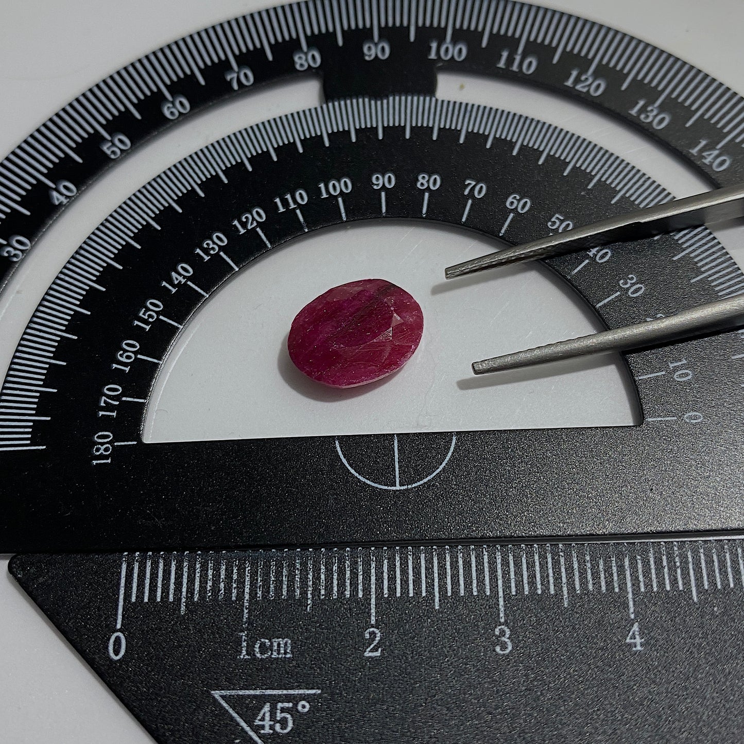 RUBY CORUNDUM NATURAL GEMSTONE - MUNDARARA MINE, LONGIDO, TANZANIA 5.45Ct MFG5380