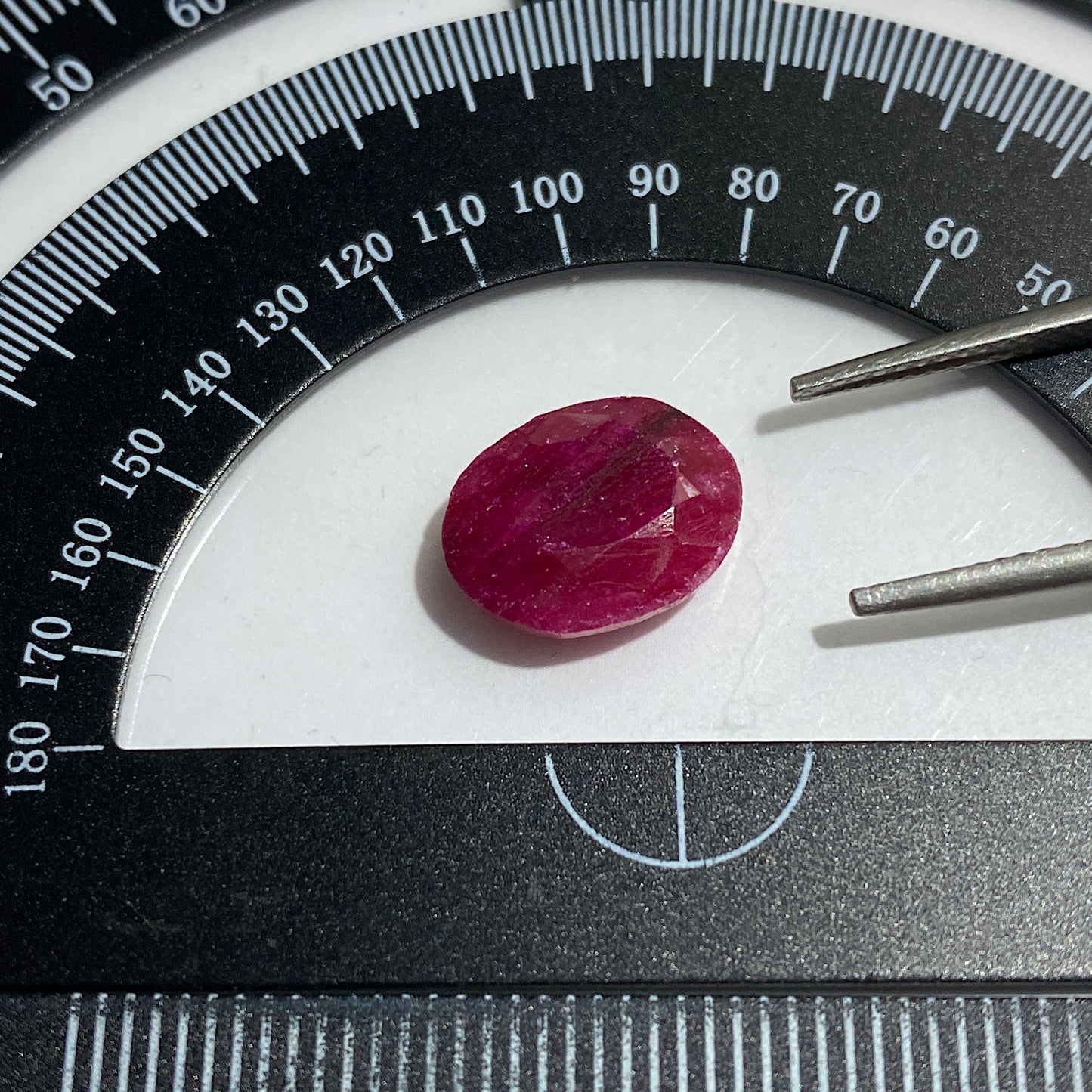 RUBY CORUNDUM NATURAL GEMSTONE - MUNDARARA MINE, LONGIDO, TANZANIA 5.45Ct MFG5380