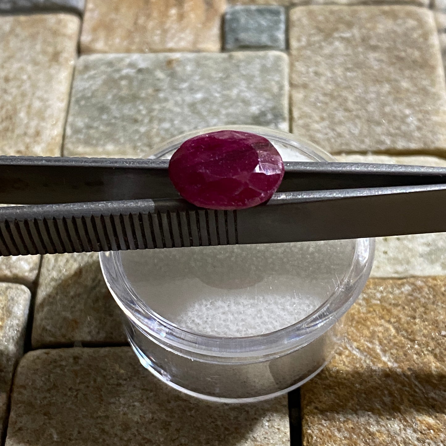 RUBY CORUNDUM NATURAL GEMSTONE - MUNDARARA MINE, LONGIDO, TANZANIA 5.45Ct MFG5380