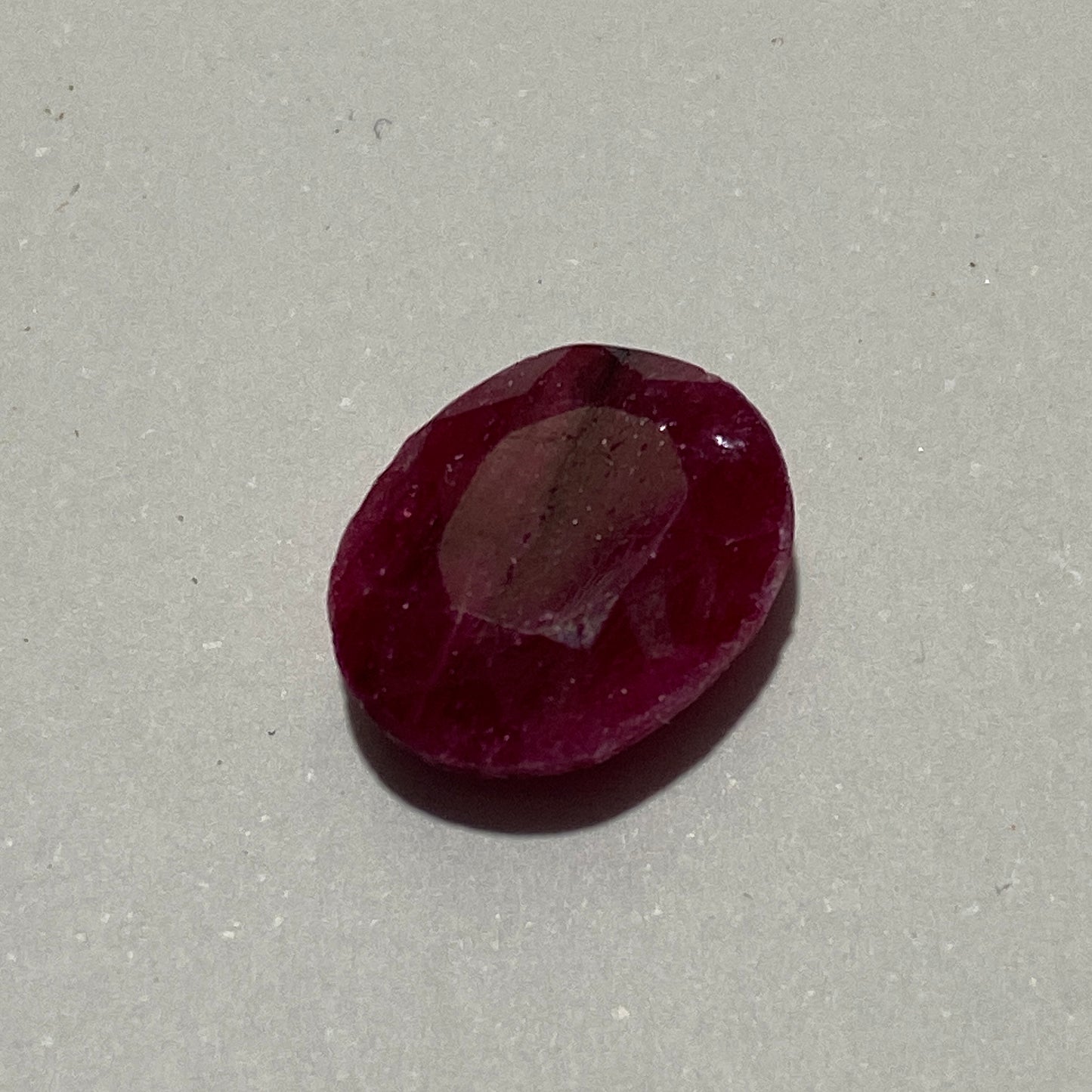 RUBY CORUNDUM NATURAL GEMSTONE - MUNDARARA MINE, LONGIDO, TANZANIA 5.45Ct MFG5380