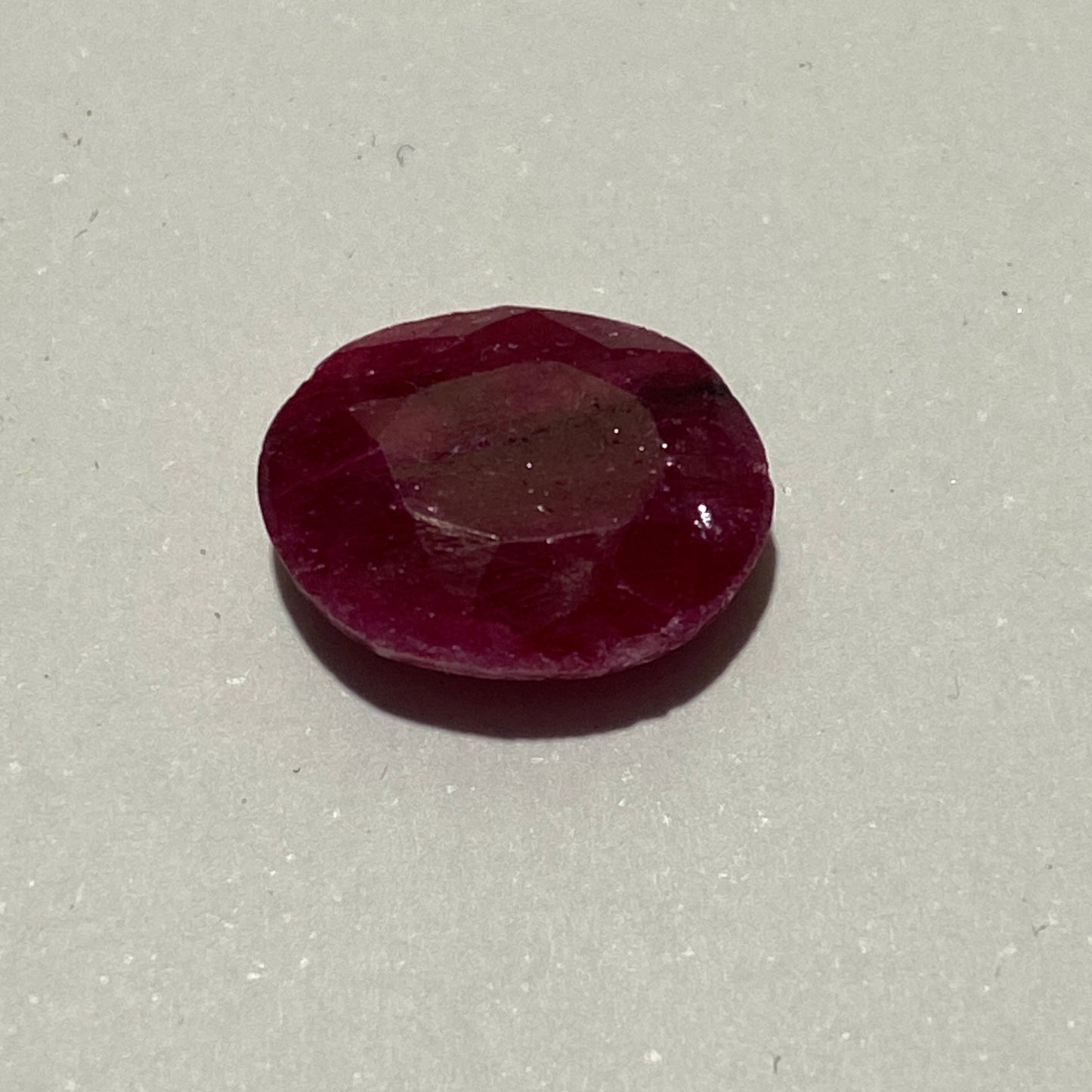 RUBY CORUNDUM NATURAL GEMSTONE - MUNDARARA MINE, LONGIDO, TANZANIA 5.45Ct MFG5380