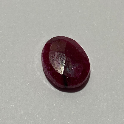 RUBY CORUNDUM NATURAL GEMSTONE - MUNDARARA MINE, LONGIDO, TANZANIA 5.45Ct MFG5380