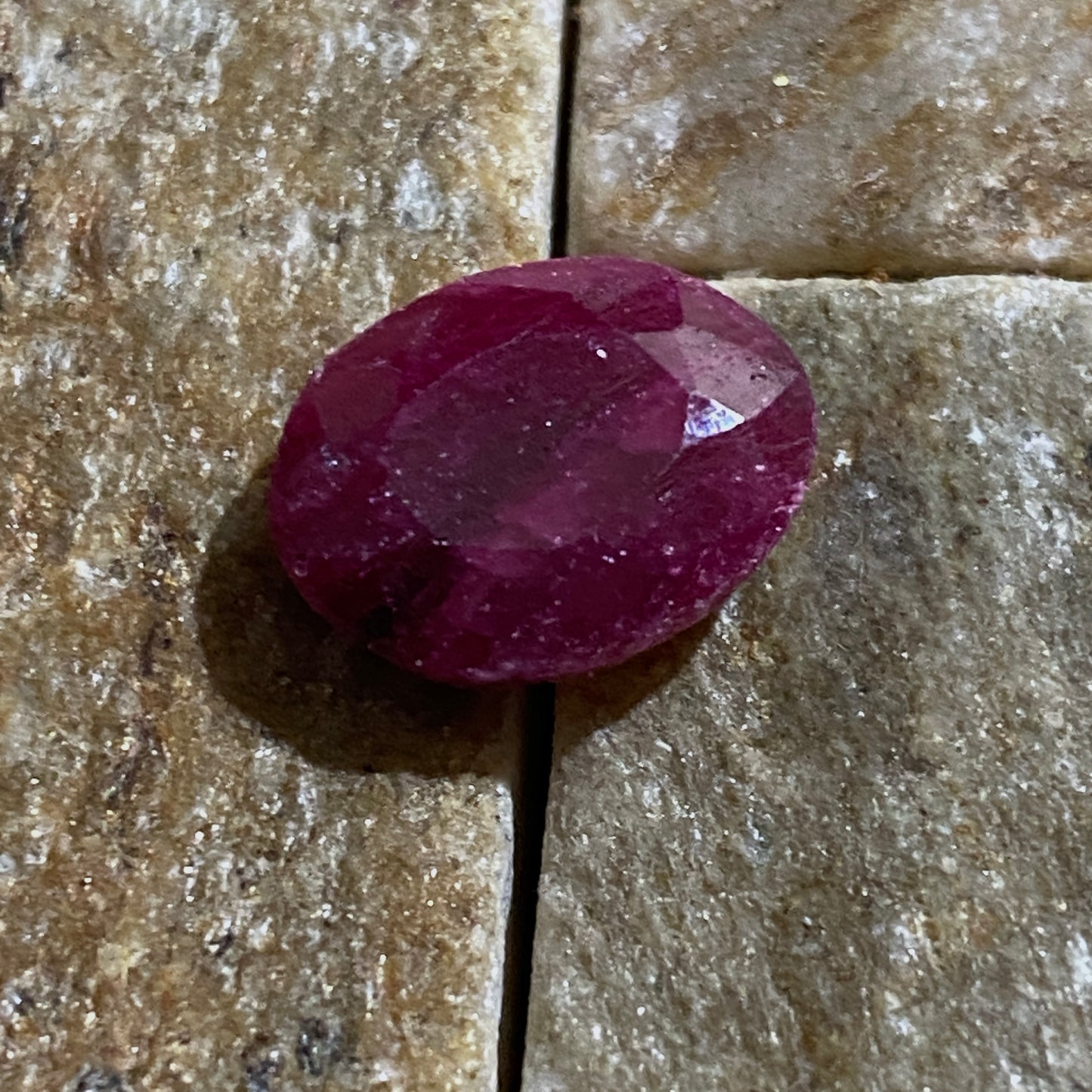 RUBY CORUNDUM NATURAL GEMSTONE - MUNDARARA MINE, LONGIDO, TANZANIA 5.45Ct MFG5380