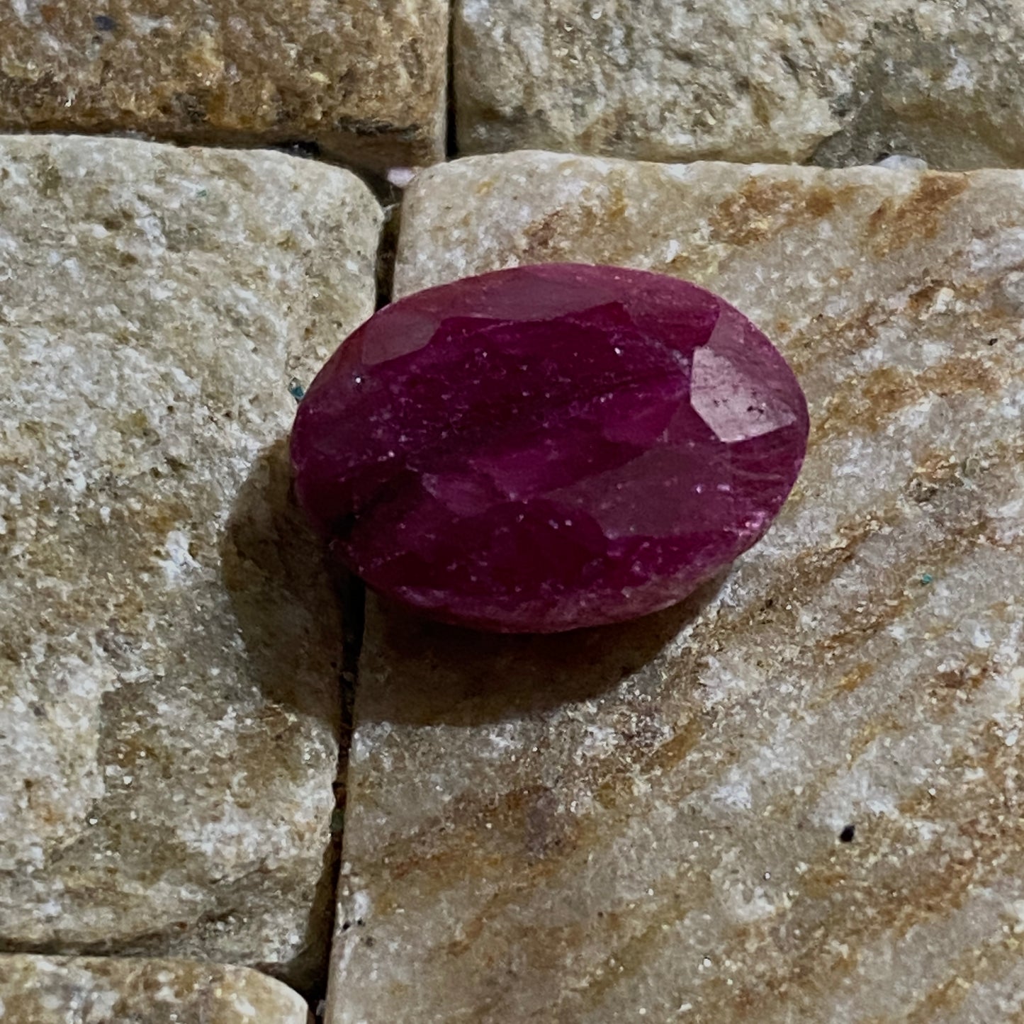 RUBY CORUNDUM NATURAL GEMSTONE - MUNDARARA MINE, LONGIDO, TANZANIA 5.45Ct MFG5380