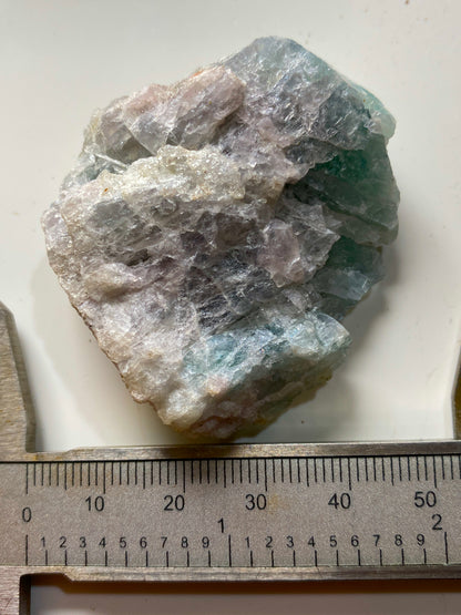FLUORITE : GROVERAKE MINE, ROOKHOPE, CO DURHAM, ENGLAND. 48g. MF5068