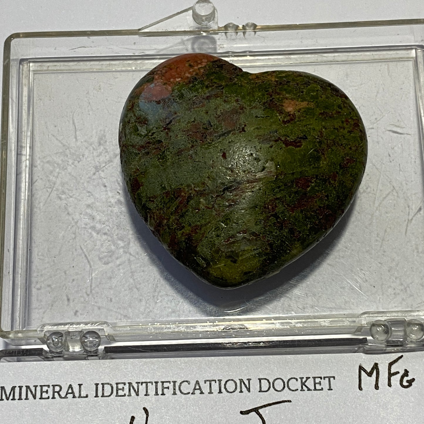 UNIKITE JASPER LARGE GEMSTONE - LIMPOPO, SOUTH AFRICA 41g [205Ct] MFG5406