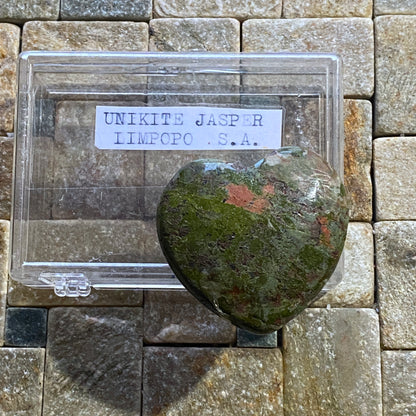 UNIKITE JASPER LARGE GEMSTONE - LIMPOPO, SOUTH AFRICA 41g [205Ct] MFG5406