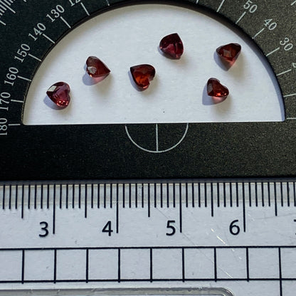 RHODOLITE NATURAL GEMSTONES - UMBA RIVER, TANGA, TANZANIA. 1.90Ct. MFG5104