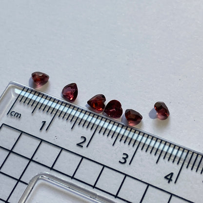 RHODOLITE NATURAL GEMSTONES - UMBA RIVER, TANGA, TANZANIA. 1.90Ct. MFG5104