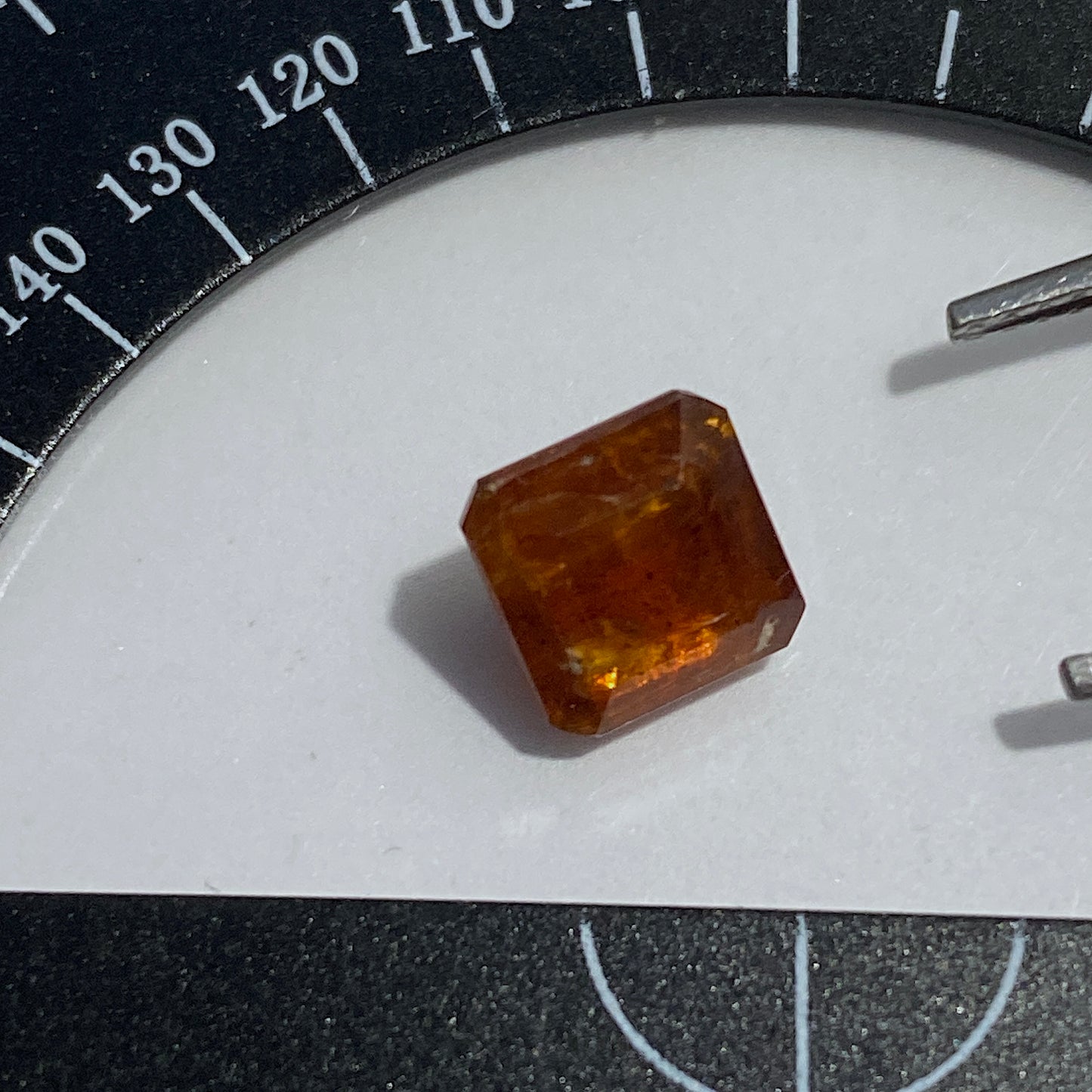 KYANITE RARE ORANGE GEMSTONE - MUSTANG DISTRICT, NEPAL  2.40Ct MFG5390