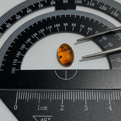 NATURAL AMBER GEMSTONE - BALTIC COAST, LATVIA. 1.45Ct  MFG5402