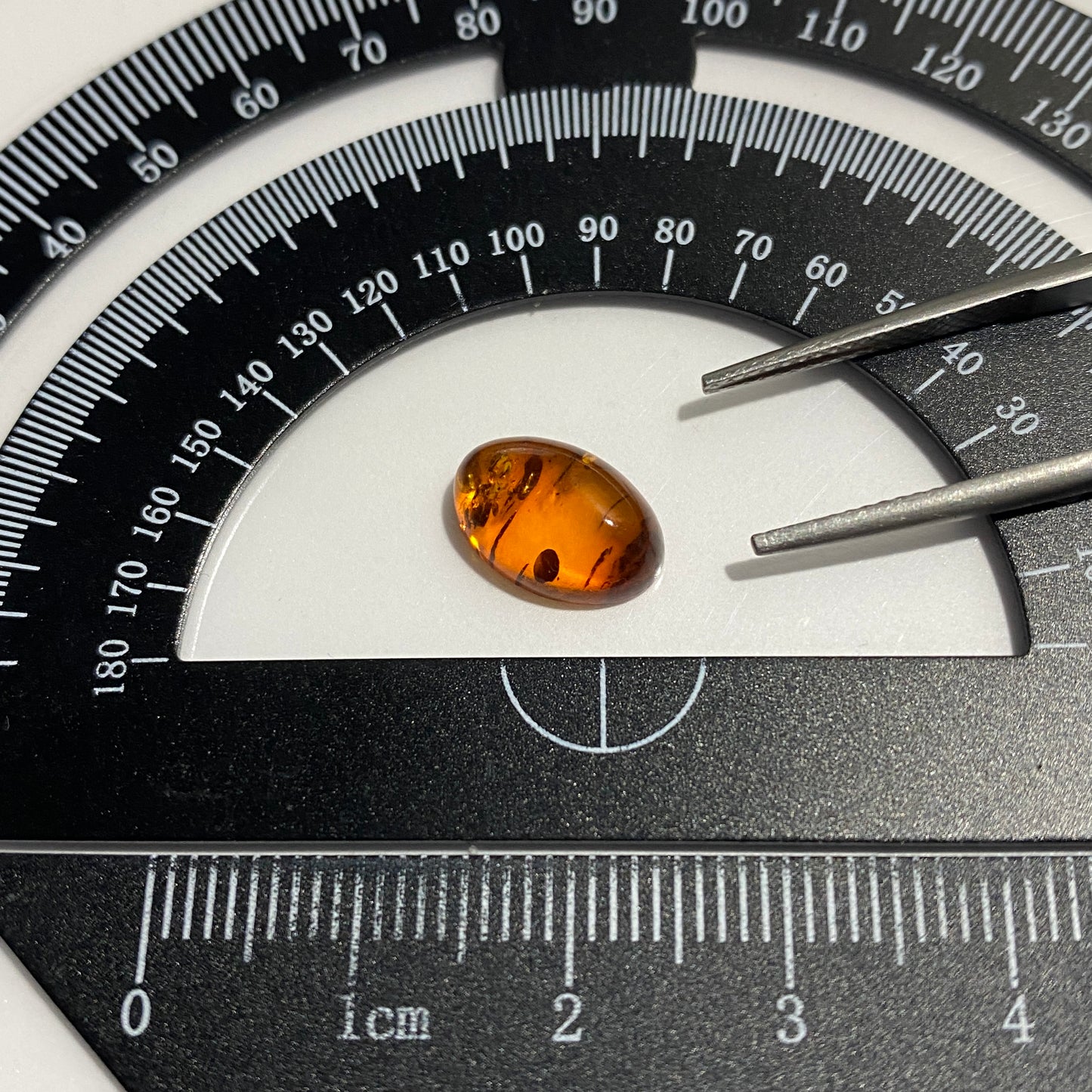 NATURAL AMBER GEMSTONE - BALTIC COAST, LATVIA. 1.45Ct  MFG5402