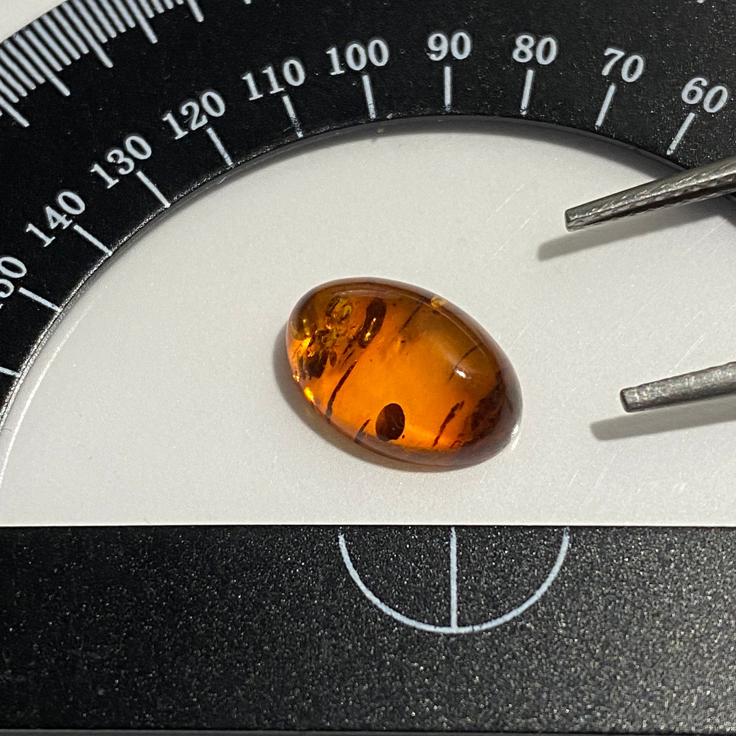 NATURAL AMBER GEMSTONE - BALTIC COAST, LATVIA. 1.45Ct  MFG5402