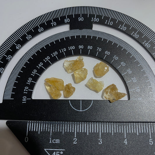 DANBURITE ROUGH GEMSTONES - MOGOK, MANDALAY, BURMA. 7.70Ct MFG5314